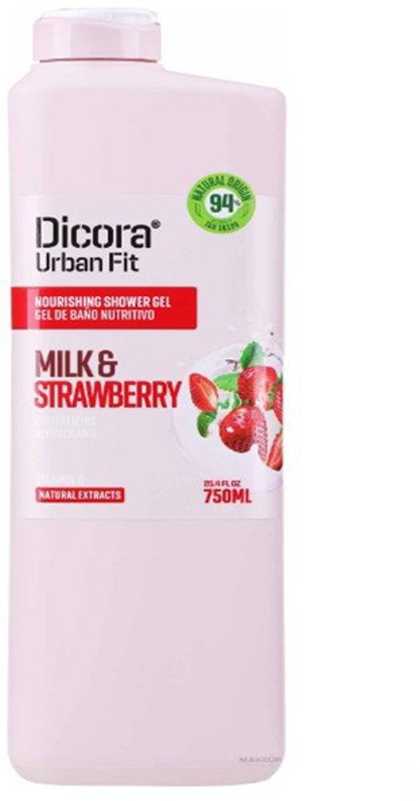 DISI DICORA Αφρόλουτρο 750ml Γάλα & Φράουλα