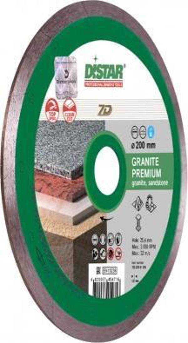 Di-Star TARCZA DIAMENTOWA DISTAR 200x1,6x8,5x25,4 Granit Premium
