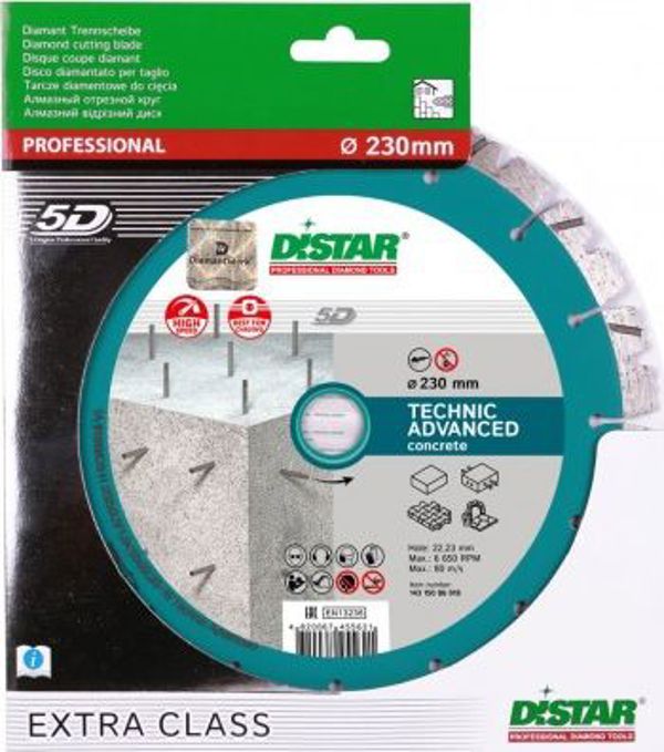 Διαμαντόδισκος Di-Star Technic Advanced 1A1RSS/C3-H, Universal, 150x2.3x22.23mm