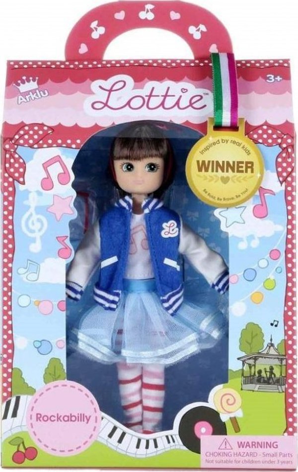 Disney Lottie lėlė - Rokenrolo asė