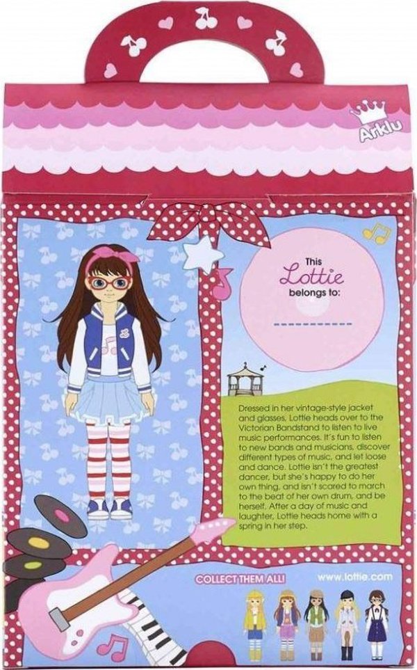 Disney Lottie lėlė - Rokenrolo asė