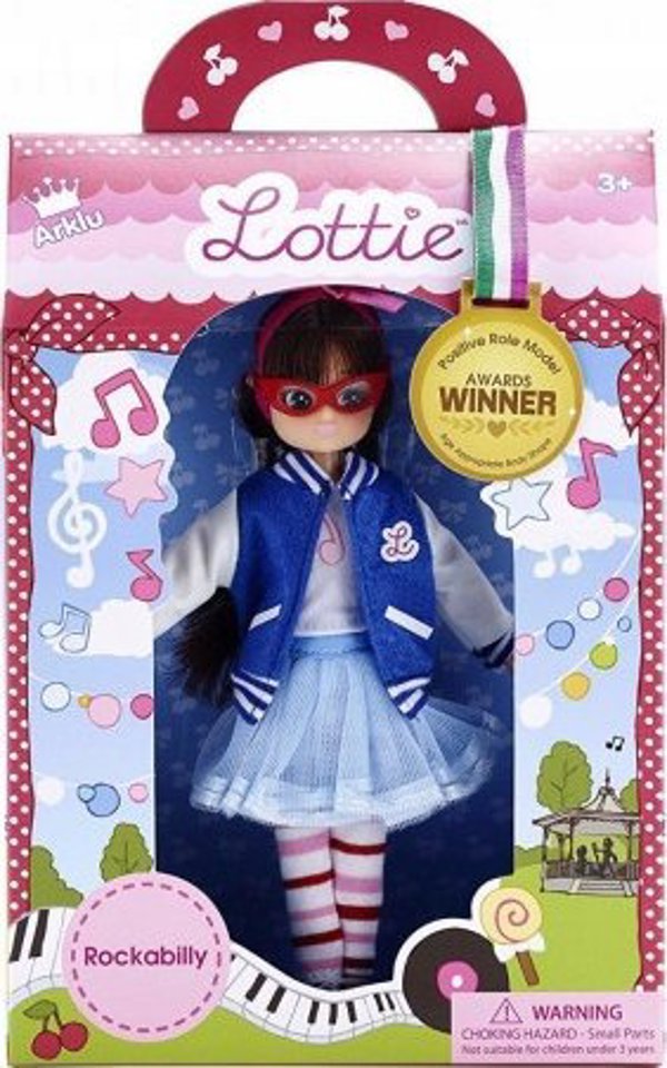 Disney Lottie lėlė - Rokenrolo asė
