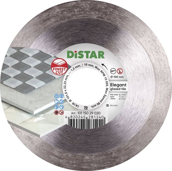 Distar Διαμαντόδισκος κοπής Distar 1A1R 100 Elegant