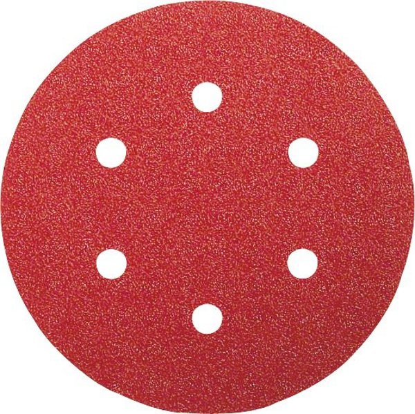 DIY Schleifblatt Ø 150 mm, G120,  6 Löch