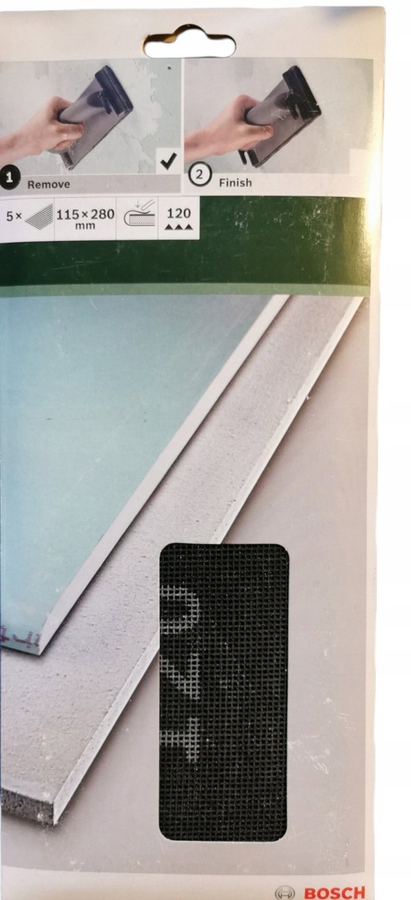DIY Gitterleinen 115x280mm K120
