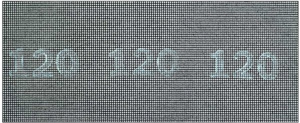 DIY Gitterleinen 115x280mm K120