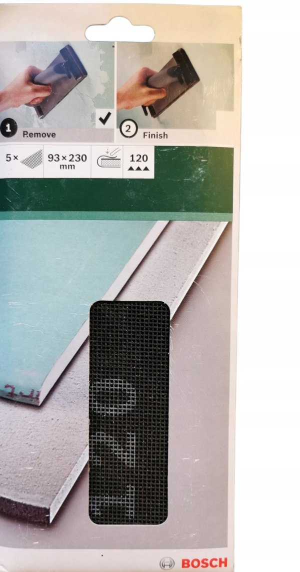 DIY Gitterleinen 93x230mm K120
