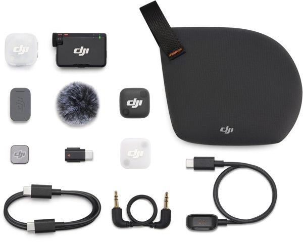 DJI Wireless Microphone System (1 Mic, 1 Receiver) - Σύστημα Ασύρματων Μικροφώνων