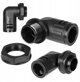 Dlawik do peszla 90 ANA-QUICK M20x1,5-NW12 - BLACK