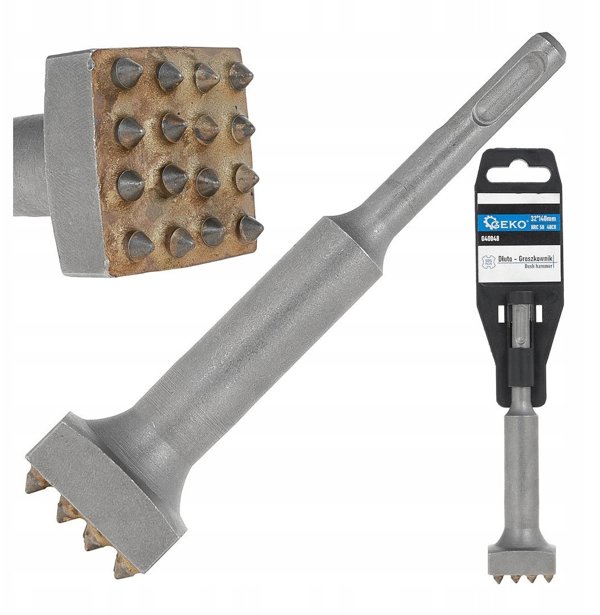 Σμίλη Geko SDS Plus Groszkownik 32/140mm για Πιστολέτα