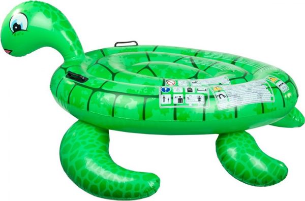 Φουσκωτή Χελώνα Θαλάσσης 140x130cm, Παιχνίδι Πισίνας για Παιδιά 37611