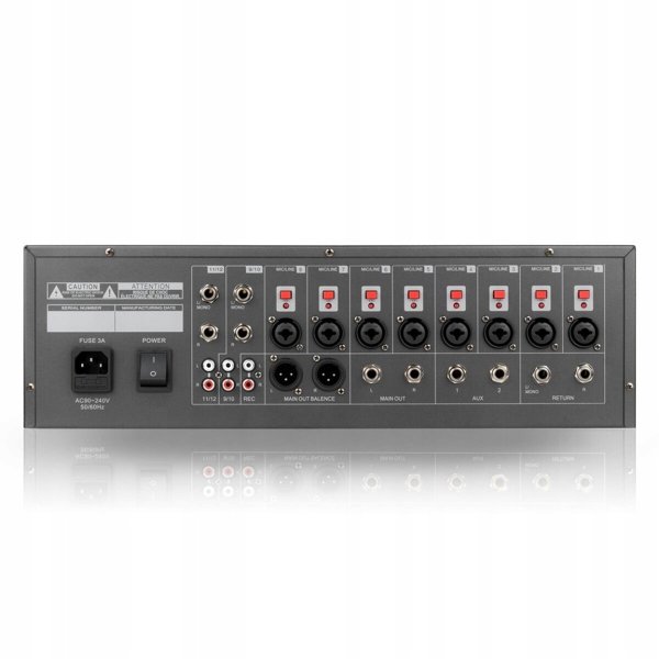 DNA RM12 FX αναλογικός μίκτης ήχου Bluetooth DSP