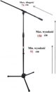 DNA DNA MIC1 statyw mikrofonowy estradowy
