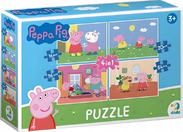 Dodo *****Παζλ 4σε1 Peppa Pig DOB4942 04942