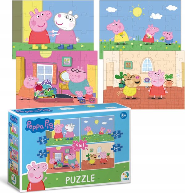 Dodo *****Παζλ 4σε1 Peppa Pig DOB4942 04942