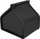 Doggy Σπιτάκι Σκύλου R3 Buda Diamond Black, Μονωμένο, Μαύρο