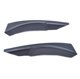 Πρόσθετο Μπροστινού Προφυλακτήρα Matt Black για BMW 3 E90 E91 Facelift 2008-2011