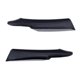 Πρόσθετο Μπροστινού Προφυλακτήρα Matt Black για BMW 3 E90 E91 Facelift 2008-2011