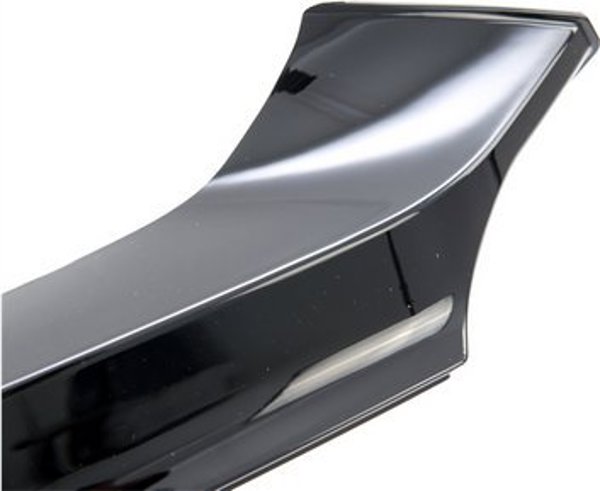 MTuning Πρόσθετα Εμπρόσθιου Προφυλακτήρα BMW 2 F22 F23 2012-2020 Performance Style Gloss Black
