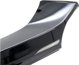 MTuning Πρόσθετα Εμπρόσθιου Προφυλακτήρα BMW 2 F22 F23 2012-2020 Performance Style Gloss Black