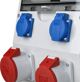 Doktorvolt ECO-S Κατανεμητής Ρεύματος Εργοταξιακός 32A/16A, 2x230V, Πρίζες Bals, IP44, 2664