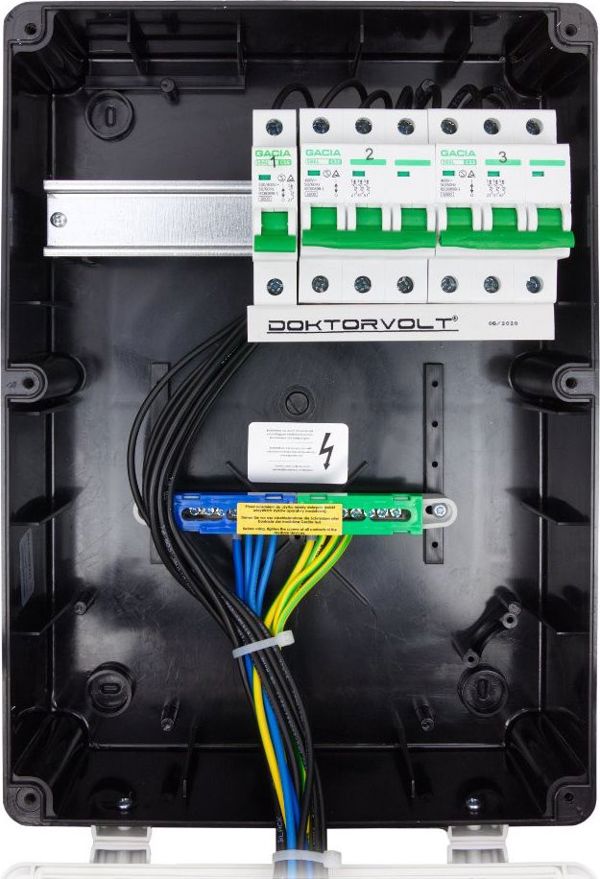 Doktorvolt ECO-S Κατανεμητής Ρεύματος Εργοταξιακός 32A/16A, 2x230V, Πρίζες Bals, IP44, 2664
