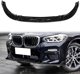 Dokladka BMW X3 G01 Zderzak przod M sport Gloss Black