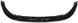 Dokladka BMW X3 G01 Zderzak przod M sport Gloss Black