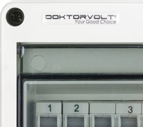 Doktorvolt Κατανεμητής Ρεύματος TD-S/FI 32A 16A, 4x230V, IP44, Mennekes Υποδοχές