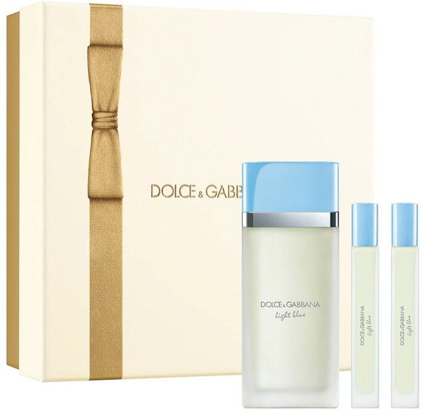 Dolce & Gabbana Set Dolce & Gabbana: Light Blue, Eau De Toilette, For Women, 100 ml + Light Blue, Eau De Toilette, For Women, 2 pcs, 10 ml For Women