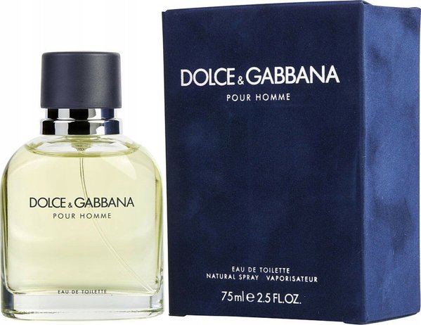 Dolce & Gabbana Pour Homme Eau De Toilette Ανδρικό Άρωμα 75ml