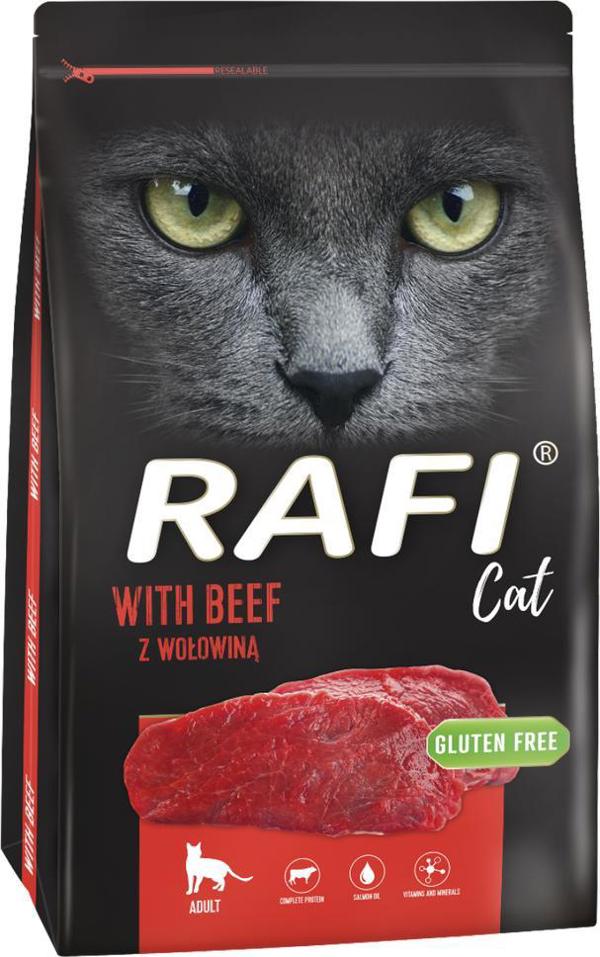 Dolina Noteci Rafi Cat karma sucha dla kota z wołowiną 7 kg
