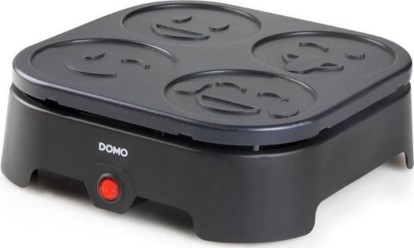 Domo Pancake Maker Emoji - Συσκευή για Pancakes - Μαύρο