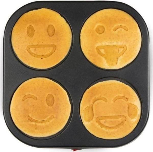 Domo Pancake Maker Emoji - Συσκευή για Pancakes - Μαύρο
