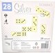 Ντόμινο κροπκι 28 Silver 28980