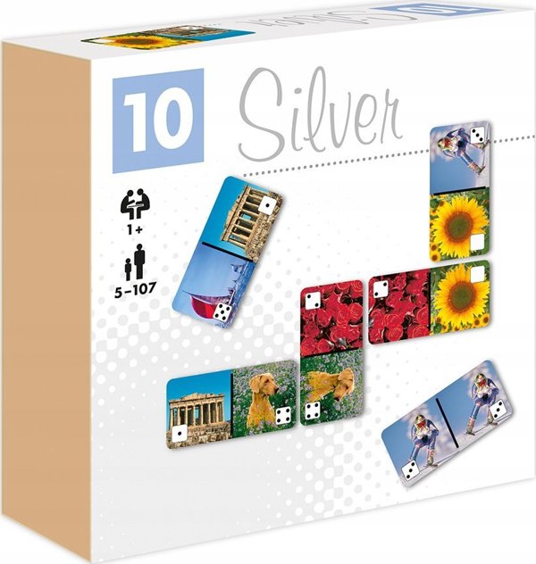 Domino mix 10 Silver 28805