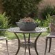 Donica Metalowa Czarna Metal 40 x 40 x 15 cm Donice