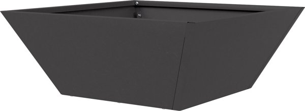 Donica Metalowa Czarna Metal 40 x 40 x 15 cm Donice