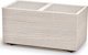 Prosperplast Γλάστρα Madera Case Με Ρόδες 60cm Λευκή Eco Wood Dma600W-S449W