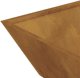Donica metalowa Stal odporna na warunki atmosferyczne 50 x 50 x 15 cm