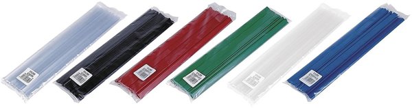 Donau Grzbiety wsuwane A4/8mm czarne (10) -