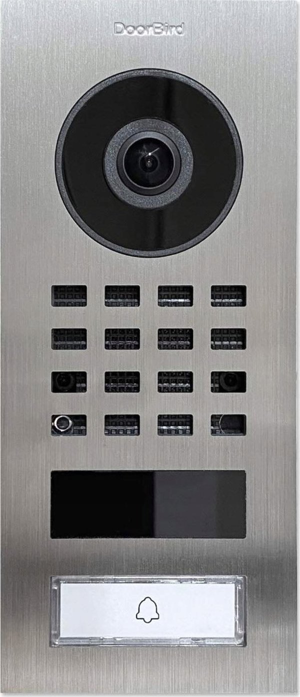 DoorBird D1101V IP Βιντεοθυροτηλέφωνο Εντοιχισμένο, Ανοξείδωτο Ατσάλι V4A