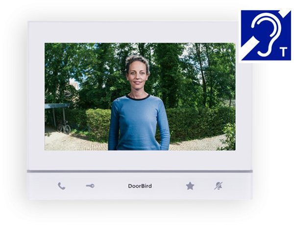 DoorBird IP Video Εσωτερικός Σταθμός Θυροτηλεόρασης A1103T Polar White Edition