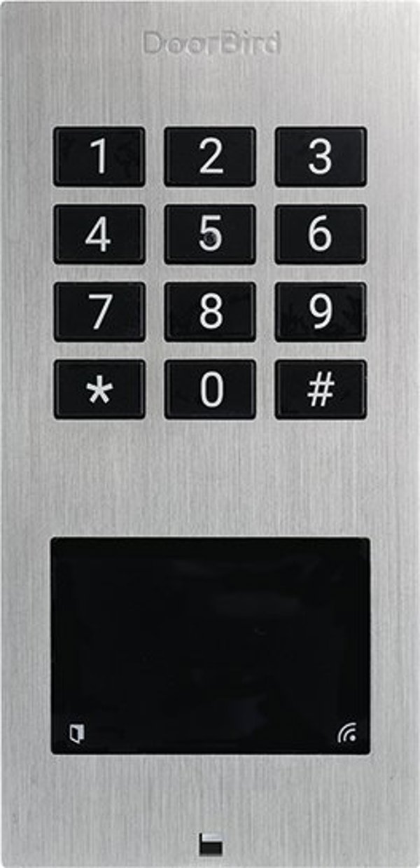 DoorBird IP Σύστημα Ελέγχου Πρόσβασης A1121, Επιτοίχιο, Ανοξείδωτο Ατσάλι V4A