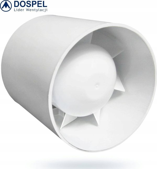 Dospel Euro 1 100mm Αξονικός Ανεμιστήρας Αεραγωγού