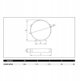 Dospel System D/UMO DOSPEL Ø104 (uchwyt mocujacy okragly)