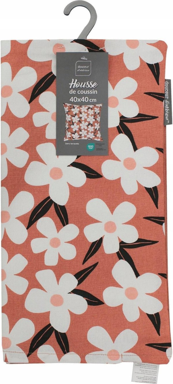 Διακοσμητική μαξιλαροθήκη Douceur d`Interieur DARCY, 40 x 40 cm