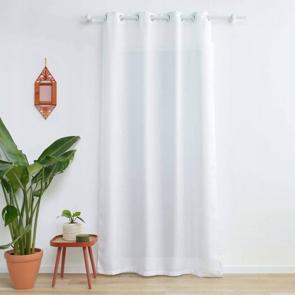 Douceur d’Interieur Κουρτίνα με μεταλλική κλωστή ZELINE, 140 x 280 εκ.