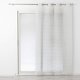 Douceur d`Interieur Κουρτίνα παραθύρου με θηλιές DIXIE, 140 x 240 εκ., λευκή με χρυσό σχέδιο