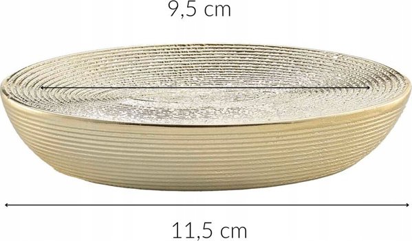 Douceur d'Interieur Μεταλλική Βάση Σαπουνιού Tresor, 11,5 x 9,5 cm